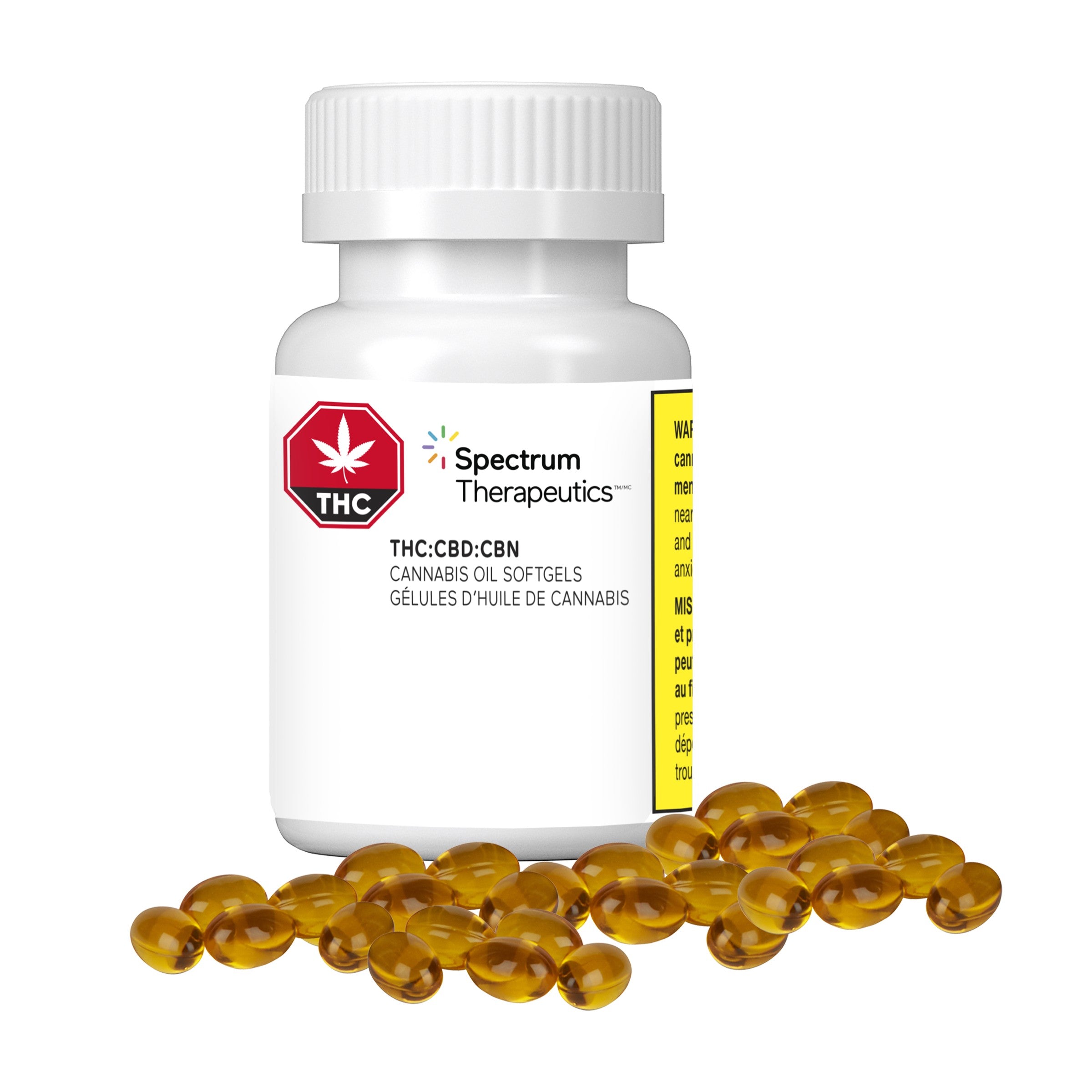 Spectrum CBN:THC:CBD – Nighttime Formulation Softgels | 5mg – Spectrum ...